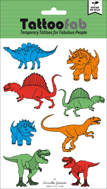 Dinossauros de Camille Gressier - Equipa Doolittle