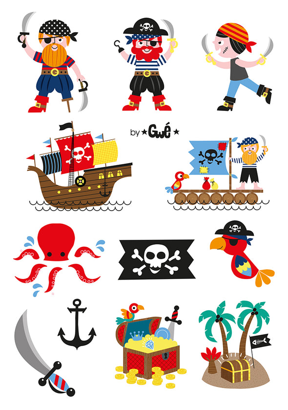 Capitaine Pirate by Gwé